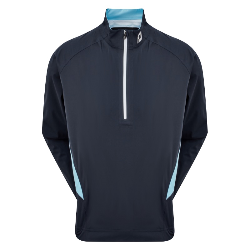FootJoy Mens HydroKnit Half Zip Waterproof Rain Shirt